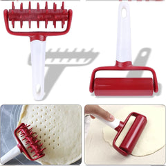 Pizza Dough Docker and Roller Set | Pastry Pizza Pie Rolling Pin Baking Tools alternate view