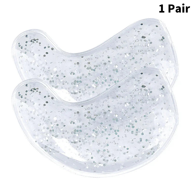 Reusable Gel Eye Mask | Hot and Cold Compress for Puffiness and Dark Circles additional angle