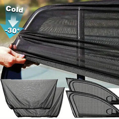 2 or 4pcs screen window set premium window sunshade breathable mosquito net for front and rear windows, UV protection Accessorie
