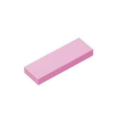 Gobricks GDS-562 Tile 1 x 3 Building Blocks | Compatible with Lego 63864 close-up view