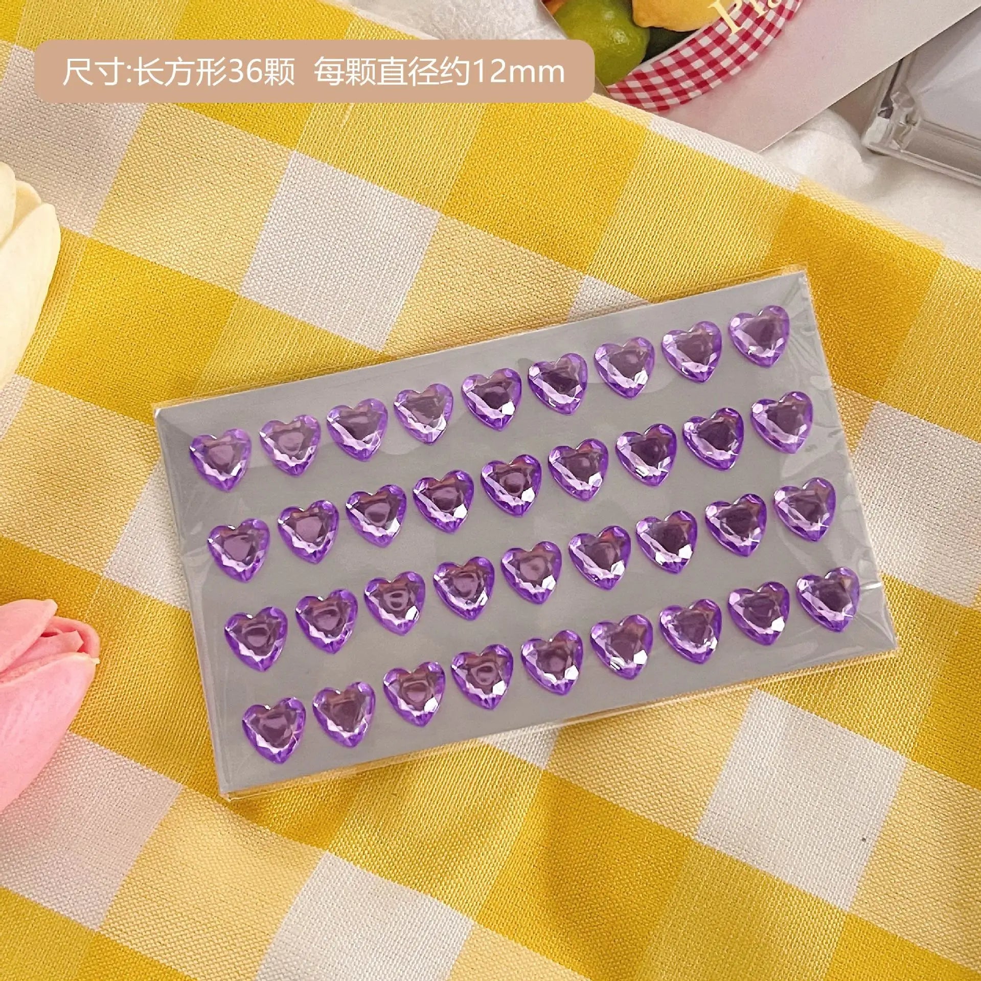 Heart Stickers 3D Stereoscopic Crystal Heart Shining Sticker for DIY Scrapbook Journal Kids Stationery Reward Supplies Stickers