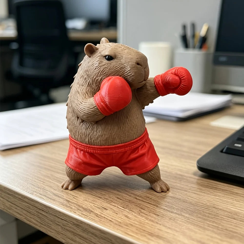 Cute Capybara Ornament | Desktop Decor lifestyle view
