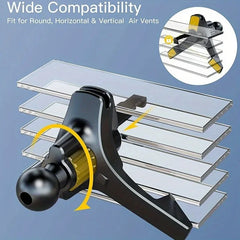 Car Air Vent Phone Holder Clip 17mm Ball Head