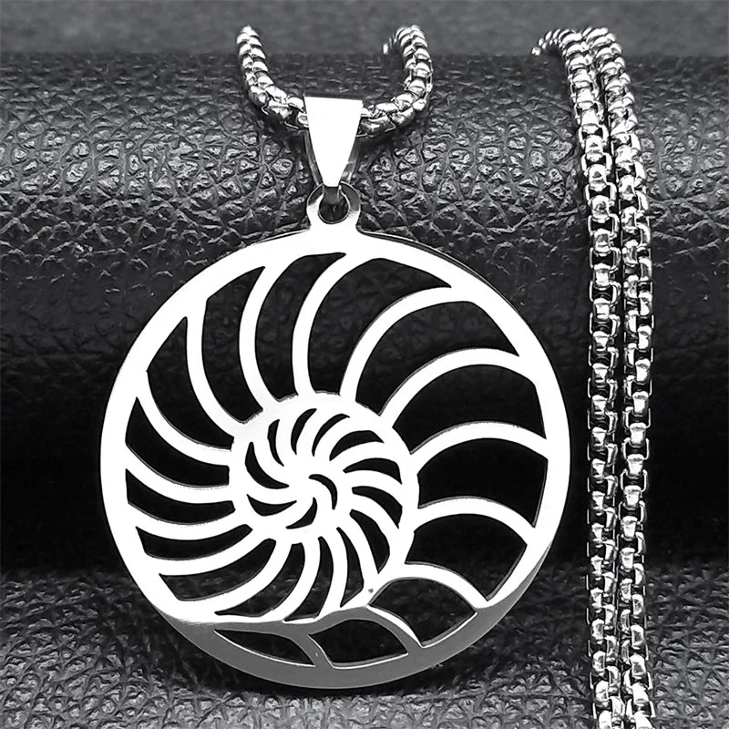 Dai Ko Myo Stainless Steel Pendant Necklace | Gold Color Master Reiki Symbol Jewelry alternate view