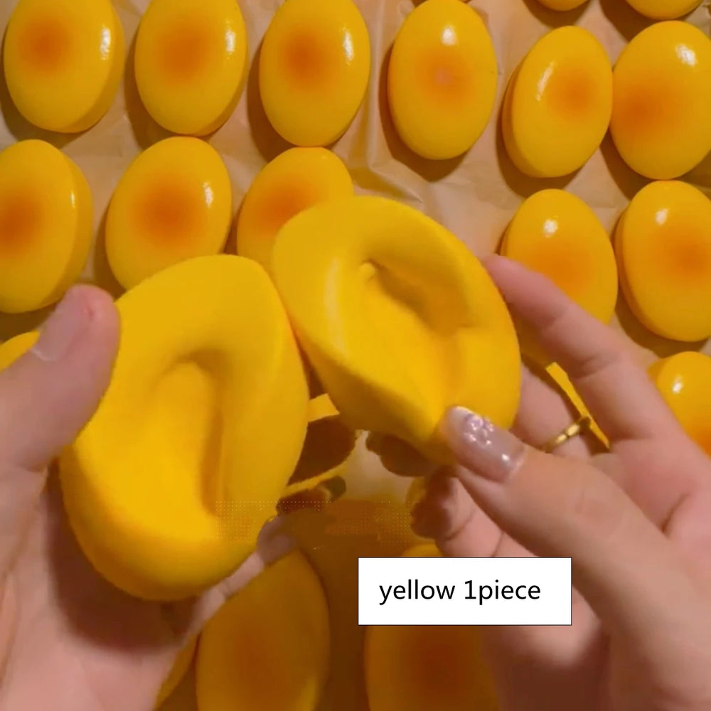 Squishy Cheese Cake Bread Toy | Slow Rising Sensory Fidget for Stress Relief additional angle