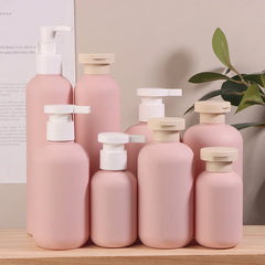 100ML-300ML PE Plastic Shampoo Shower Gel Foaming Soap Dispensers Refillable Bottles alternate view