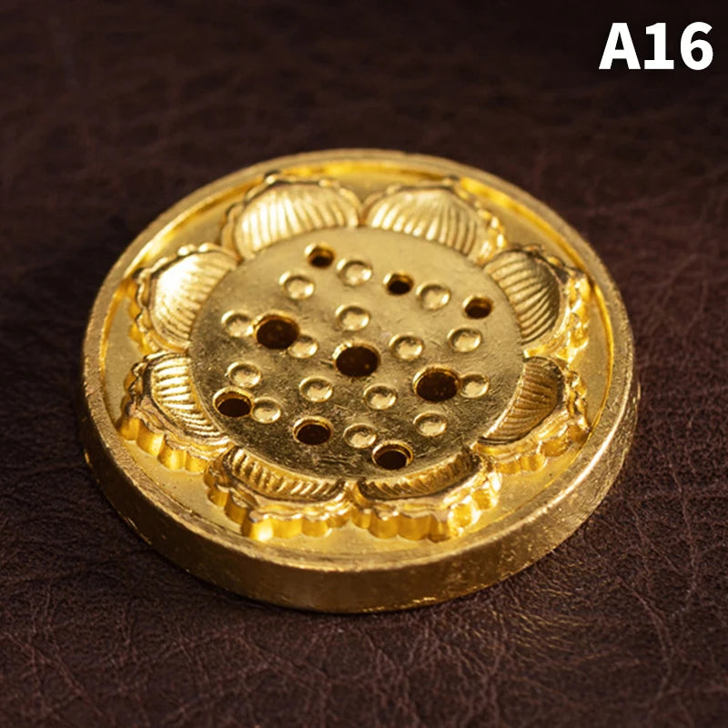 Dragon Turtle Incense Holder | Brass Alloy Incense Burner with Snail Sculpture detail view