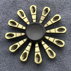 New Bronze Metal Alloy Fidget Spinner R188 Mute Bearing Hand Spinner Fingertip Gyro Stress Relief Toys For Kids Adult