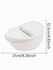 Basket Fruit Bowl Washing Drain Basket alternate view