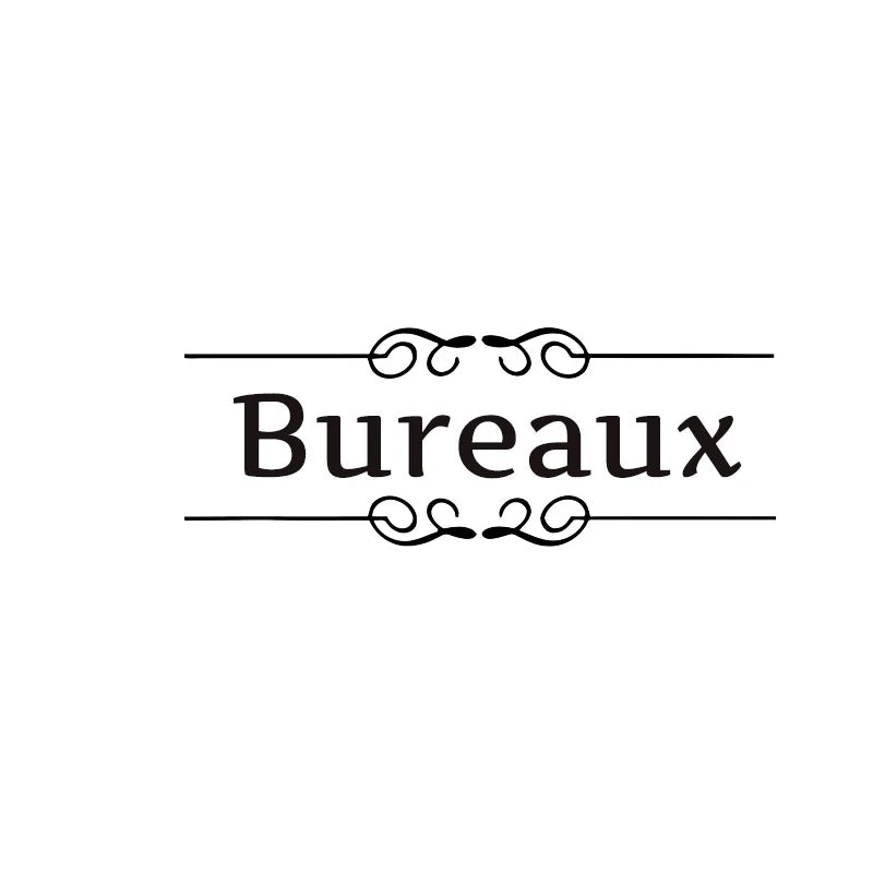 French Bathroom Toilet Sign Vinyl Sticker Decal | WC Entrance Sign Door Decal for France detail view