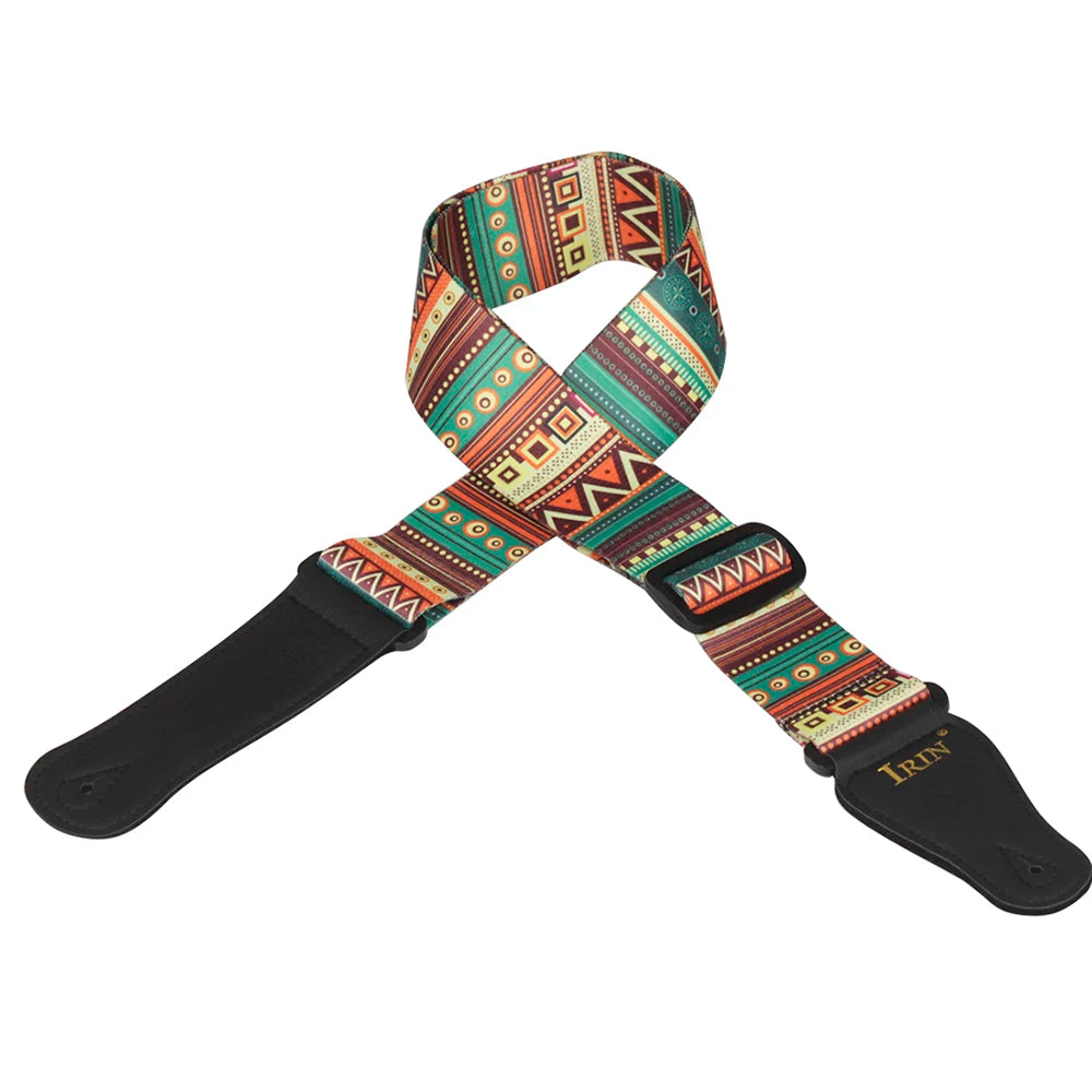 Guitar Strap Multi-Color Guitar Belts Adjustable Pure Cotton Guitar Straps for Bass additional angle
