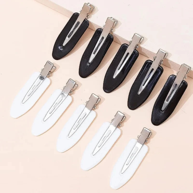 10pcs/set Women Hair Clips Side Bangs Fix FringeBarrette Makeup Tools Female Ladies Girl detail view