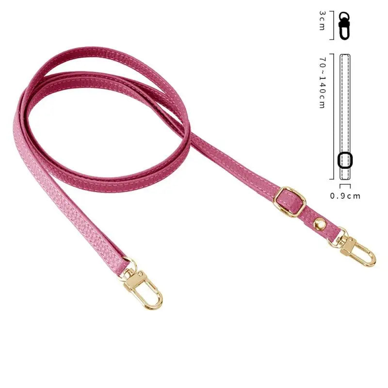 Universal Leather Crossbody Cell Phone Lanyard Strap Neck Cord Adjustable Long Hang additional angle