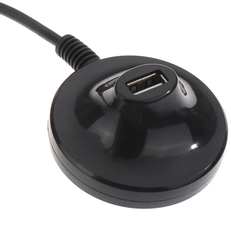 USB 2.0 Extender Cable with Docking Base | Male to Female Adapter for Laptop and Pe additional angle