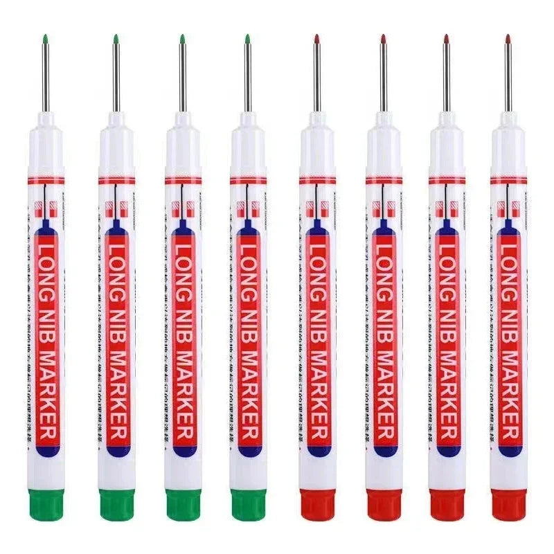 20mm Deep Hole Long Nib Markers Set | Multi-Purpose Perforating Pen for Metal, Wood, alternate view