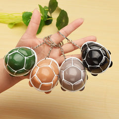 Tortoise Squeeze Toys ADHD Stress Relief Key Chain Fidget Toys Funny Stress Ball For K close-up view
