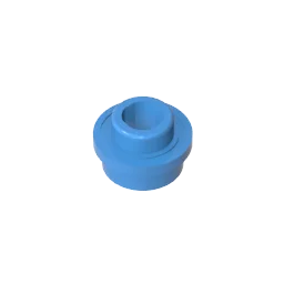 PL.ROUND 1X1 W. THROUGHG. HOLE Building Blocks 85861 28626 | Compatible with Lego M additional angle