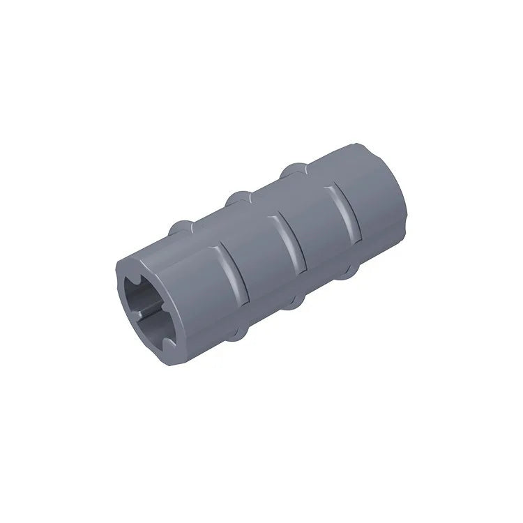 Gobricks Cross Axle Extension M 3 Ribs | Compatible Technical Building Block Connecto lifestyle view