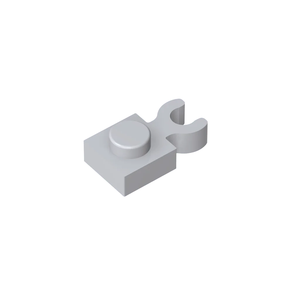 Gobrick GDS-814 PLATE 1X1 W. HOLDER | Building Block for DIY Creations detail view
