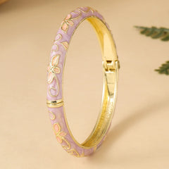 FTCY Fine Four-leaf clover bracelet For Women Bohemian Ethnic Enamel Bracelet Cloison alternate view