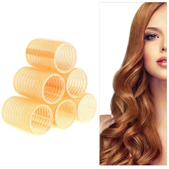 Hair Volume Curlers No Heat Self-Grip Hair Holding Rollers Heatless Curls Modeler Salon detail view