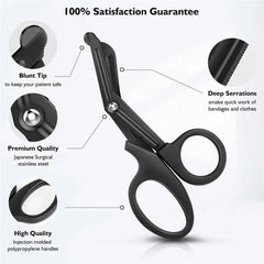 Medical Scissors | Trauma Shears for Emergency and First Aid close-up view