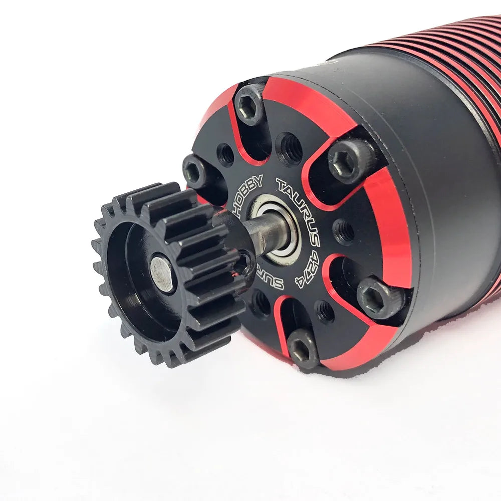 M1 5mm 11T 12T 14T 15T 17T 18T 20T 21T 22T 24T 25T 26T 28T 30T Steel Metal Pinion Motor detail view