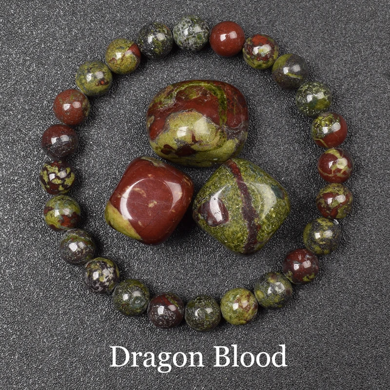 Natural Black Agates Beads Bracelet Women Men Genuine Black Onyx Natural Stone 6mm 8mm S detail view