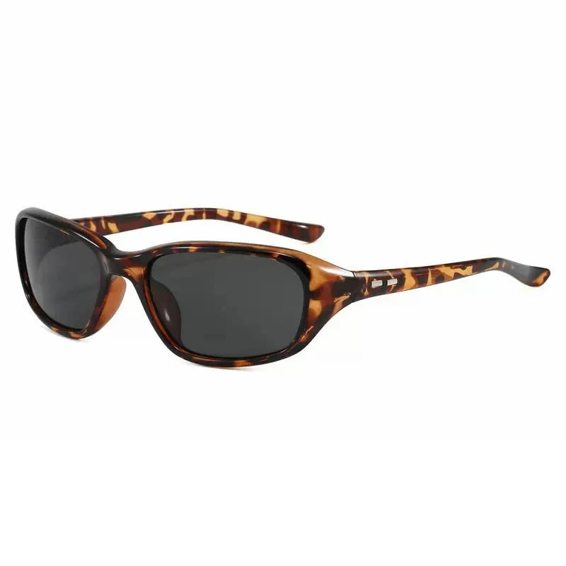 OVZA Rectangle Sunglasses for Women | UV400 Retro Fashion Shades detail view