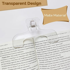 2pcs Transparent Book Page Holder for Reading, Book Opener Holder Convenient for Reading detail view