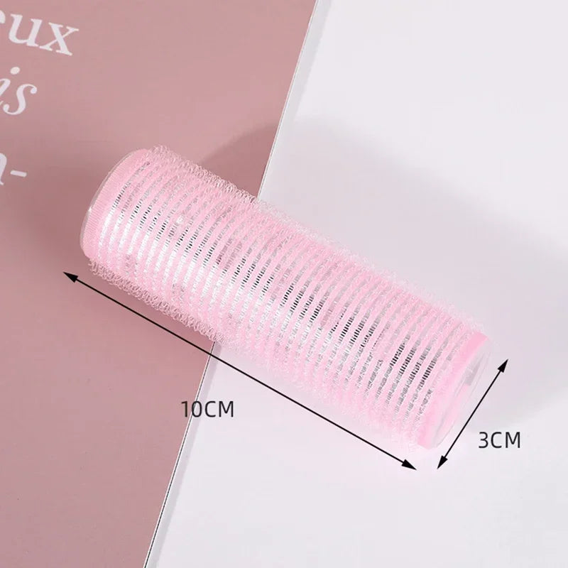 Self-Adhesive Hair Rollers for Curls | Heatless Lazy Hair Curling Tool lifestyle view
