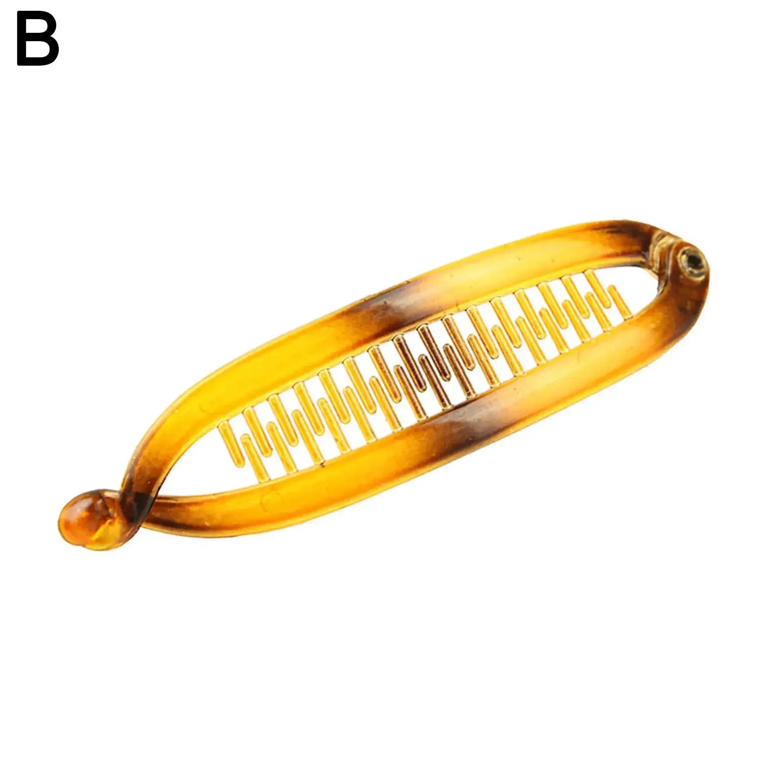 Banana Hair Clip Barley Twist Claw Clip 15CM Women Girls detail view
