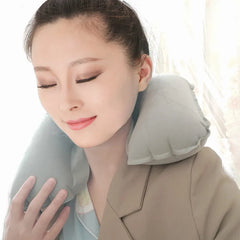Portable Inflatable Travel Neck Pillow | U-Shape Air Cushion for Airplane alternate view