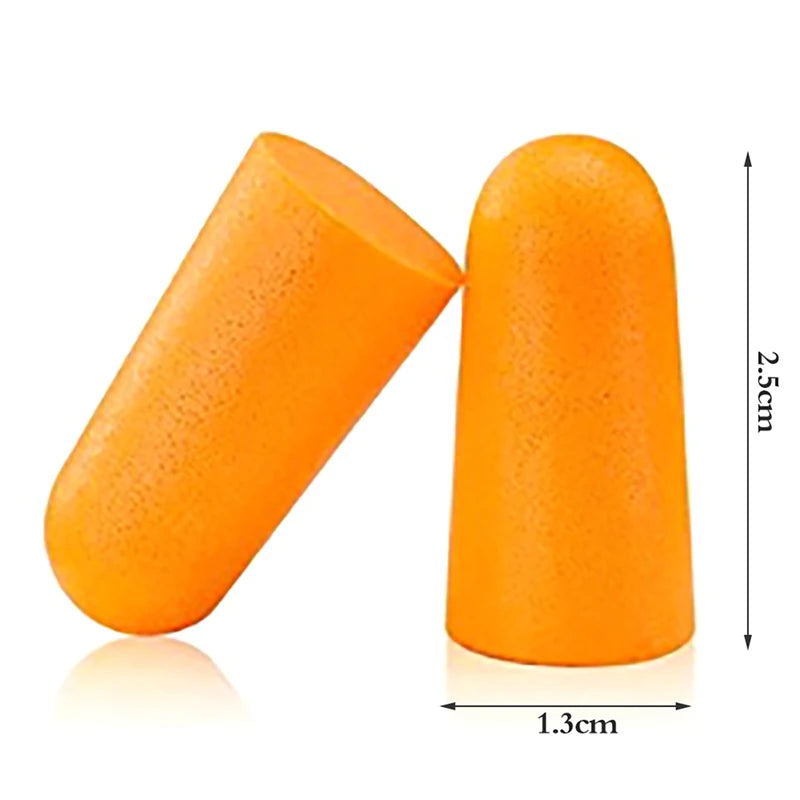 10 Pairs Soft Foam Ear Plugs for Sleeping Travel Noise Reduction | Tapered Comfort additional angle