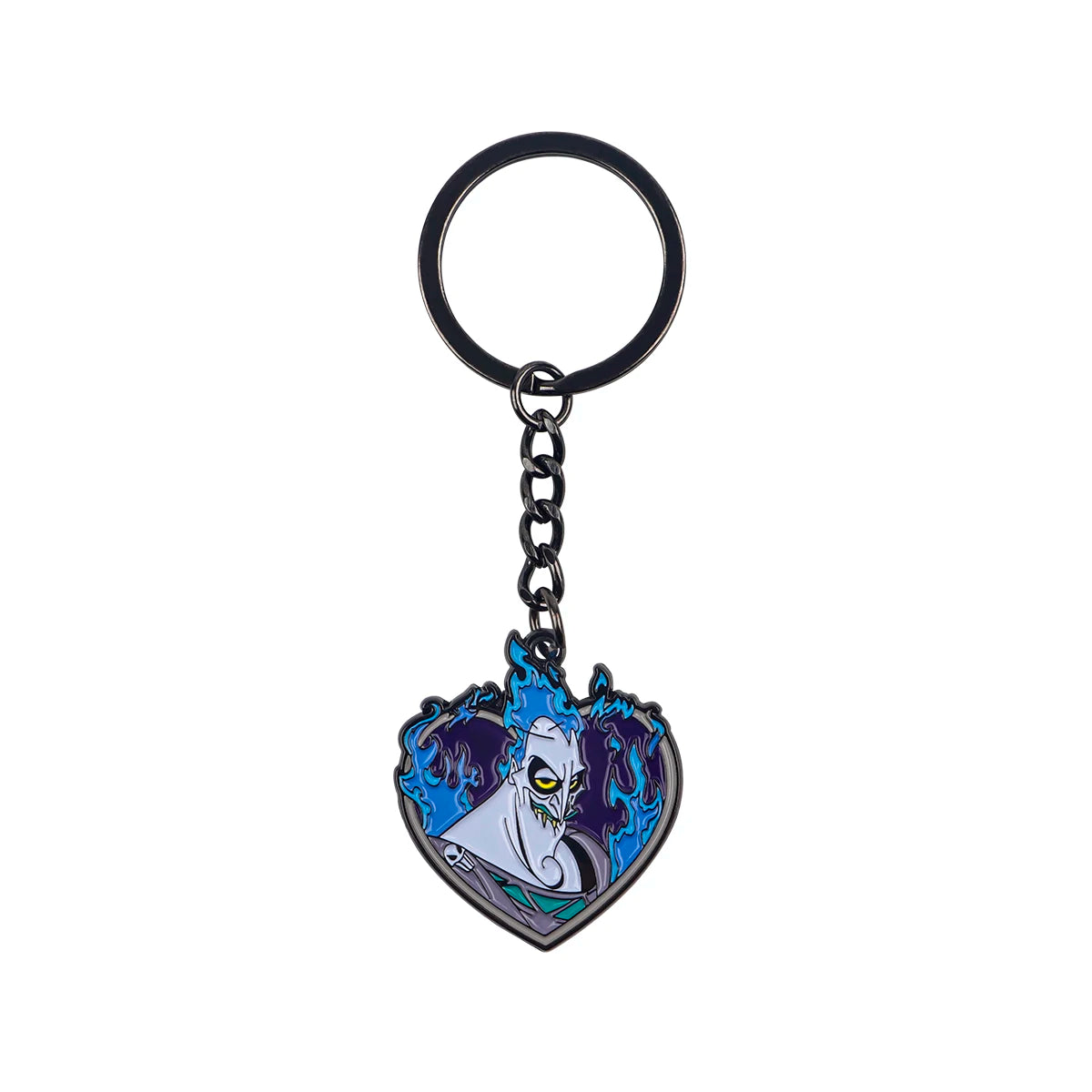 Vintage Motorcycle Keychain | Cartoon Metal Keyring for Backpack additional angle