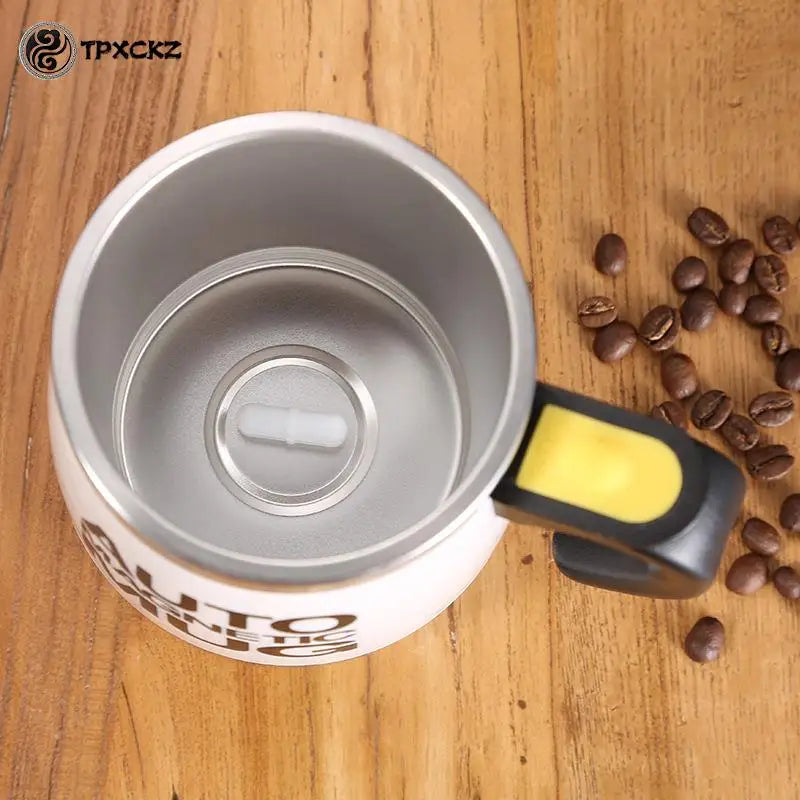 Automatic Self Stirring Magnetic Mug Capsule Cylindrical Magnetic Stirring Rod Non-Co lifestyle view