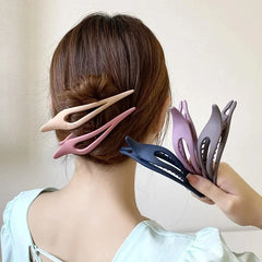 Frosted Duckbill Clips Women Girls Hairpins Headwear Ponytail Acrylic Duckbill Clips Large Size Hair Claws Barrettes Candy Color