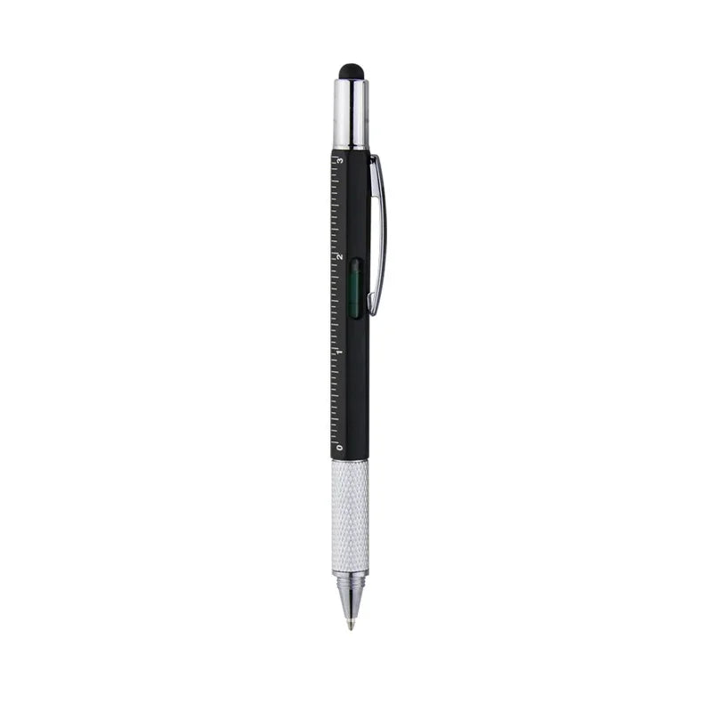 7 in 1 Multifunction Ballpoint Pen | EDC Hand Tool with Ruler Screwdriver Stylus Leve alternate view