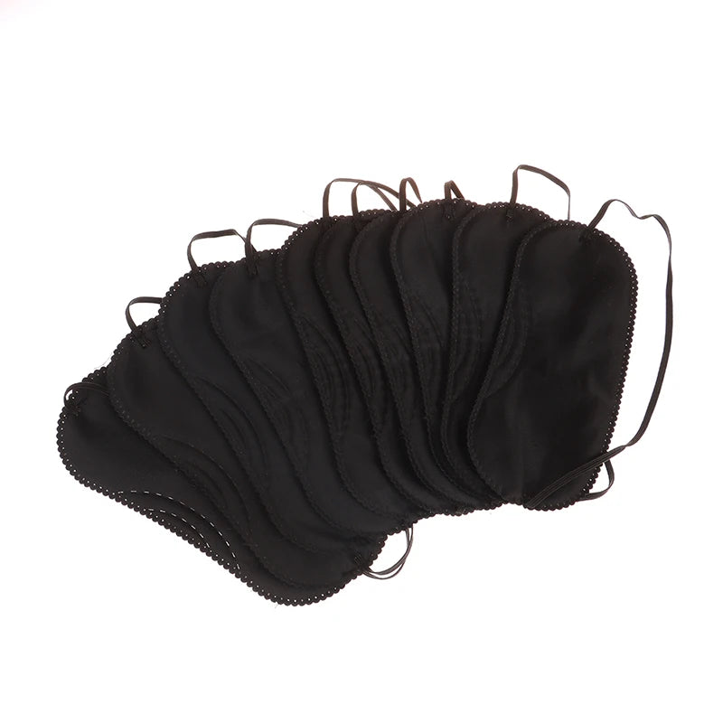 Sleep Eye Mask for Men Women | 10 Pack Travel Eyeshade alternate view