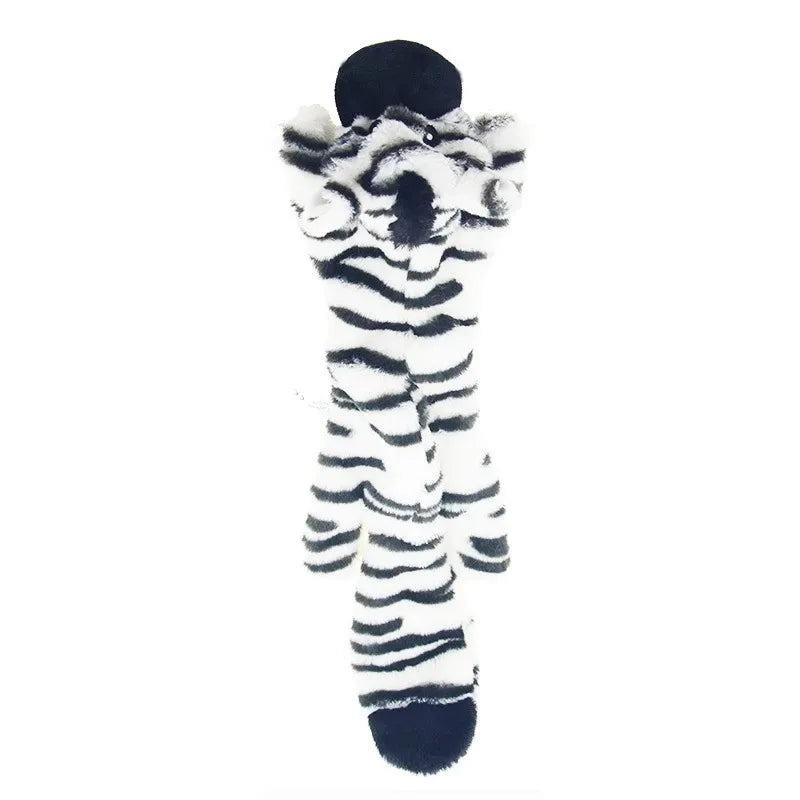 Soft Fleece Squeaky Dog Toy | Gentle Plush Toy for Small and Medium Dogs detail view