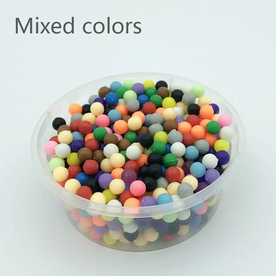 600Pcs box Hama Water Beads Spray Magic Beads Educational Perler perlen beads Puzzles Ac detail view