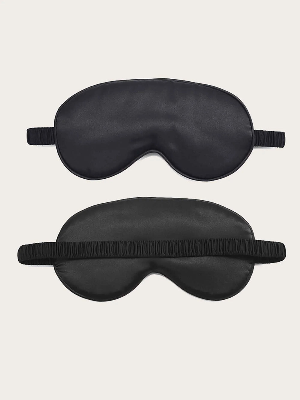 Double Sided Imitation Silk Sleep Mask | Light Blocking Travel Eye Mask close-up view