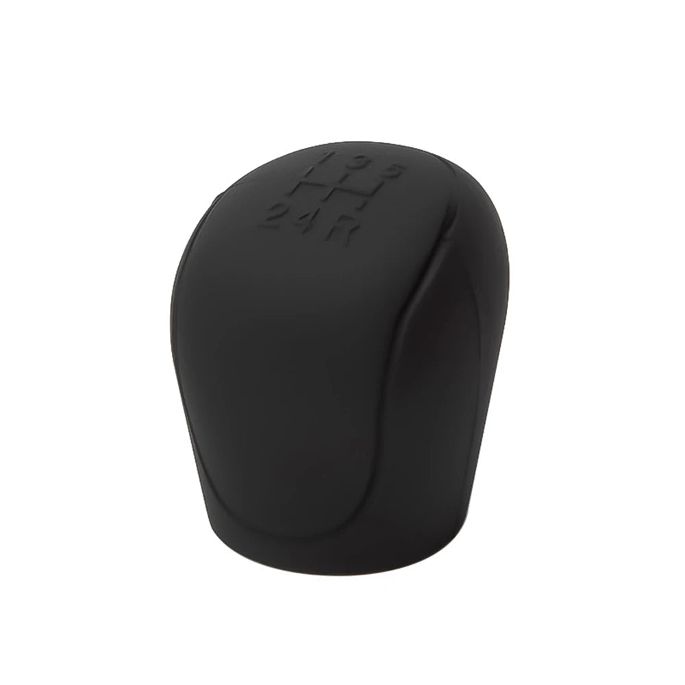 Silicone Gear Shift Knob Cover Non Slip Handbrake Grip additional angle