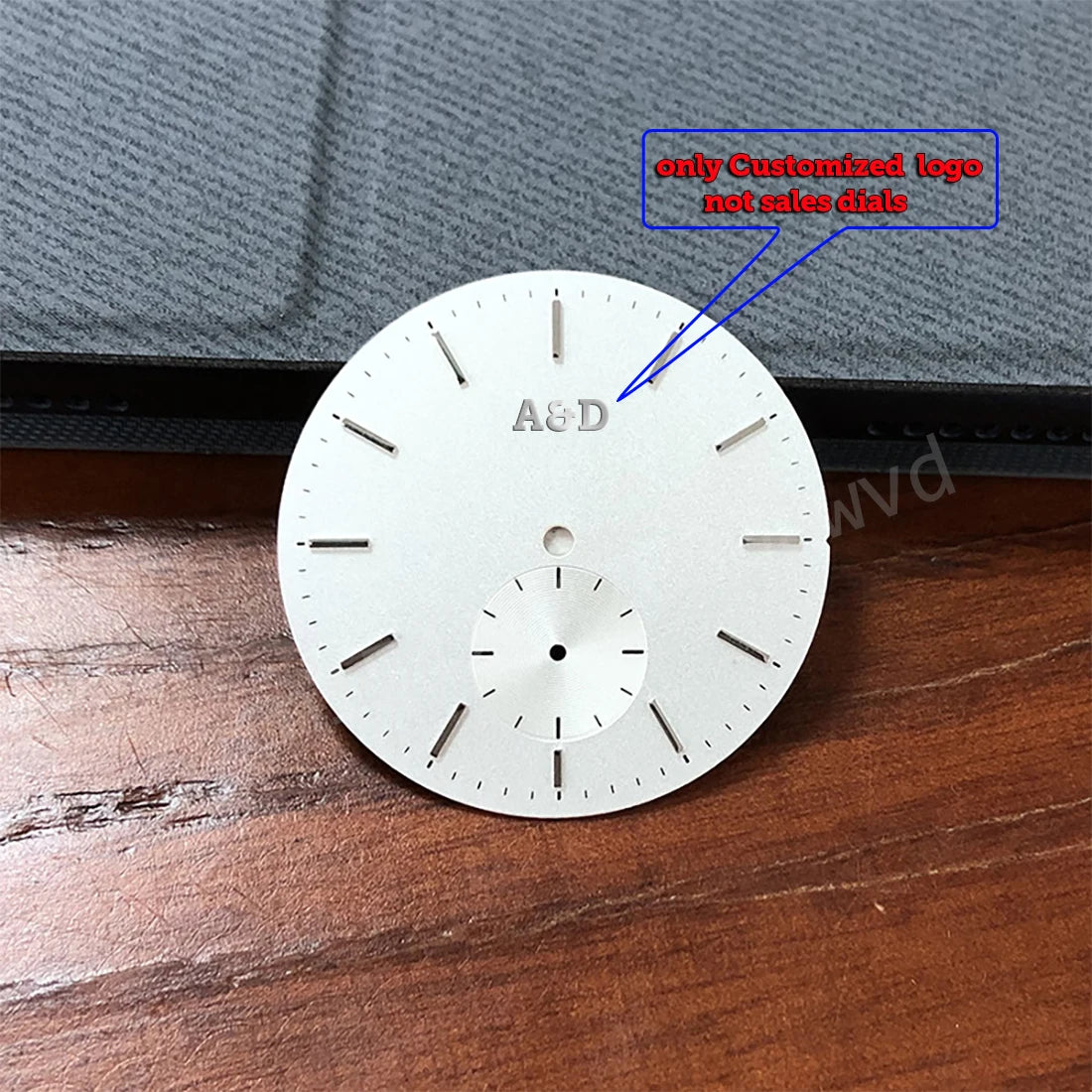 custom watch logo dial time sticker personalized gold silver metal transfer small min lifestyle view