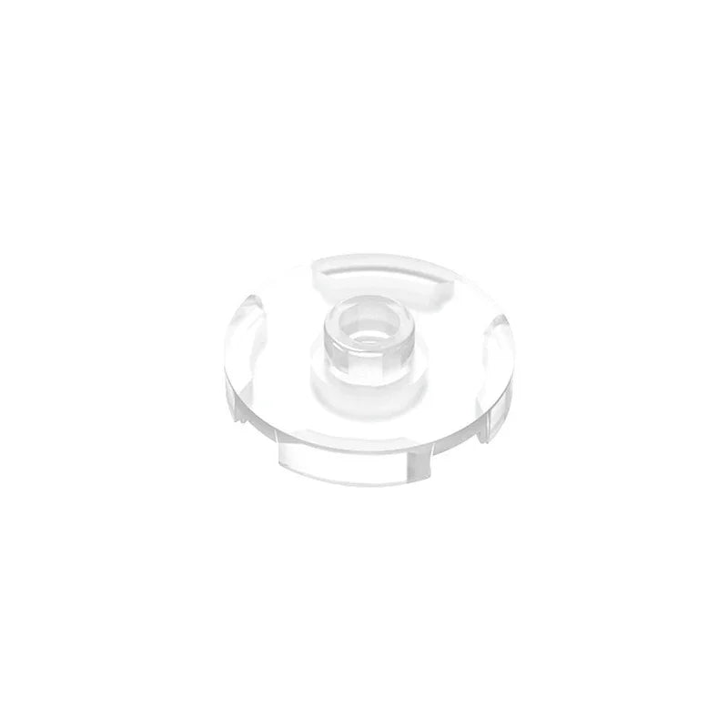 Gobricks GDS-1041 Fliese Rund 2x2 mit offener Noppe | Kompatibler Baustein für DIY-Lernsets