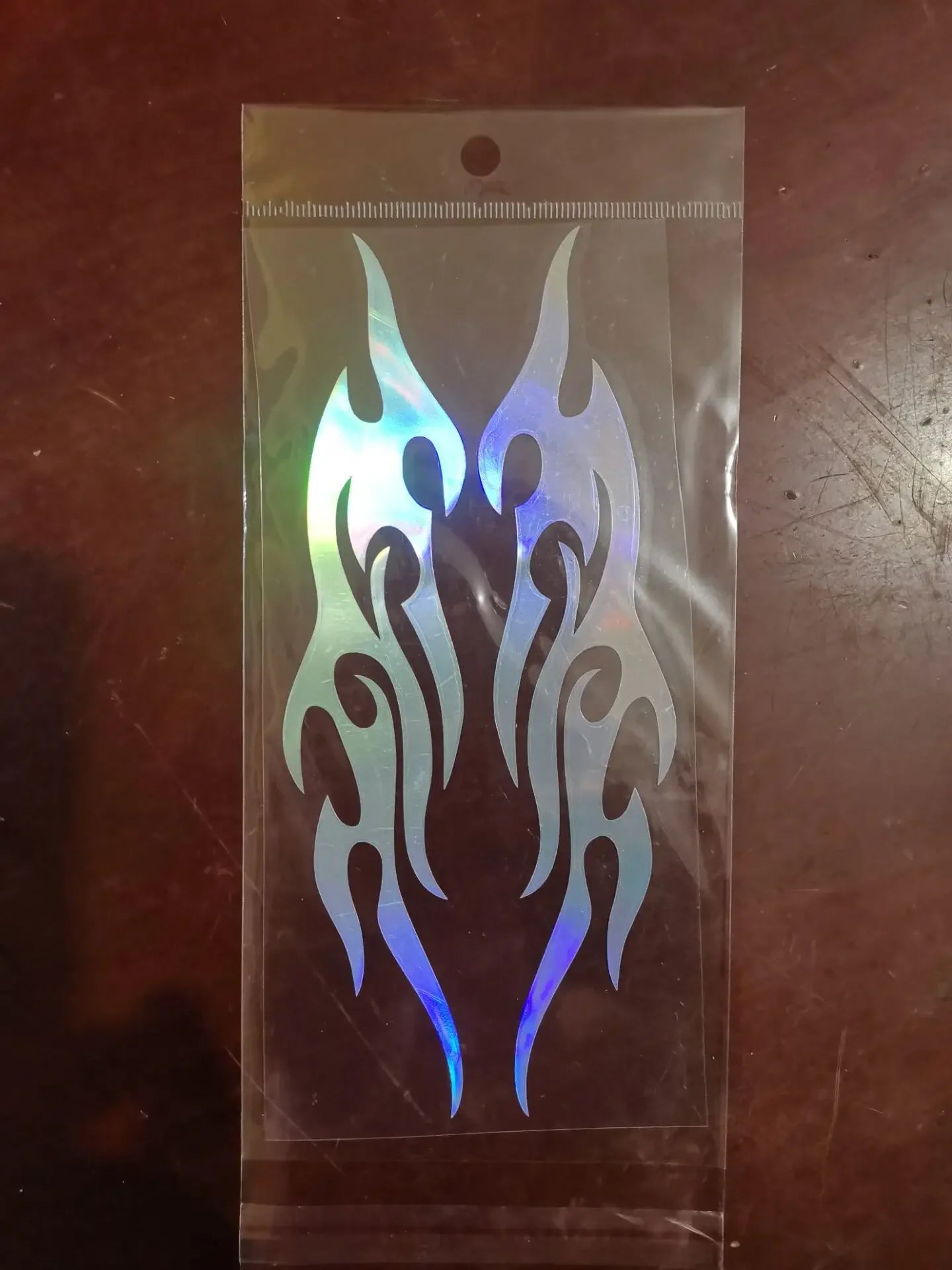 2Pcs Car Flame Stickers Car Truck Side Door Truck Bumper Window Lap Top Cut Vinyl Dec alternate view