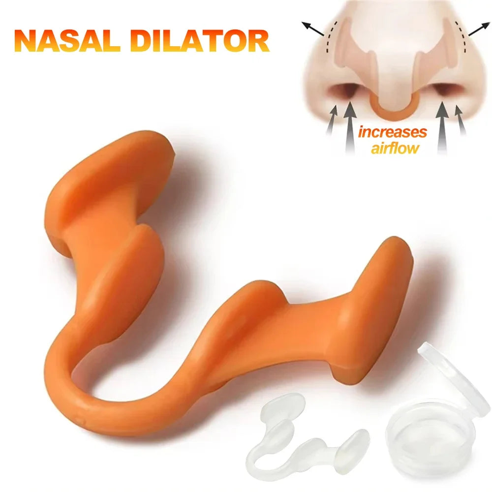 Silicone Nose Clip | Anti Snoring Nasal Dilator for Better Sleep detail view