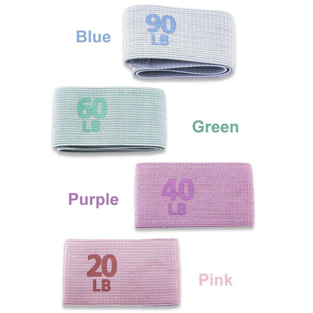 Resistance Booty Bands | Anti-Slip Glute Thigh Elastic Bands for Pilates and Yoga lifestyle view