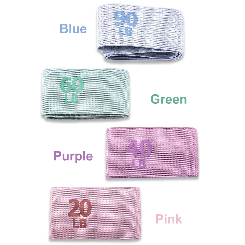 Resistance Booty Bands | Anti-Slip Glute Thigh Elastic Bands for Pilates and Yoga lifestyle view