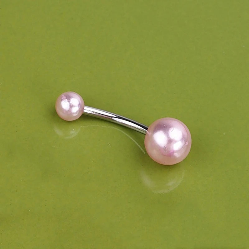 Sweet Dinosaur Navel Ring Zircon Heart Strawberry Belly Button Ring For Women Body additional angle